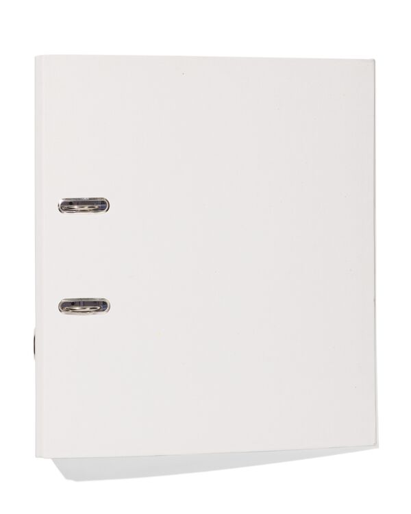 Ordner, 2-Ring-Mechanik, breit, wei&szlig;, DIN A4 - 14840184 - HEMA