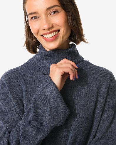 damesjurk Frankie blauw - 36302950BLUE - HEMA