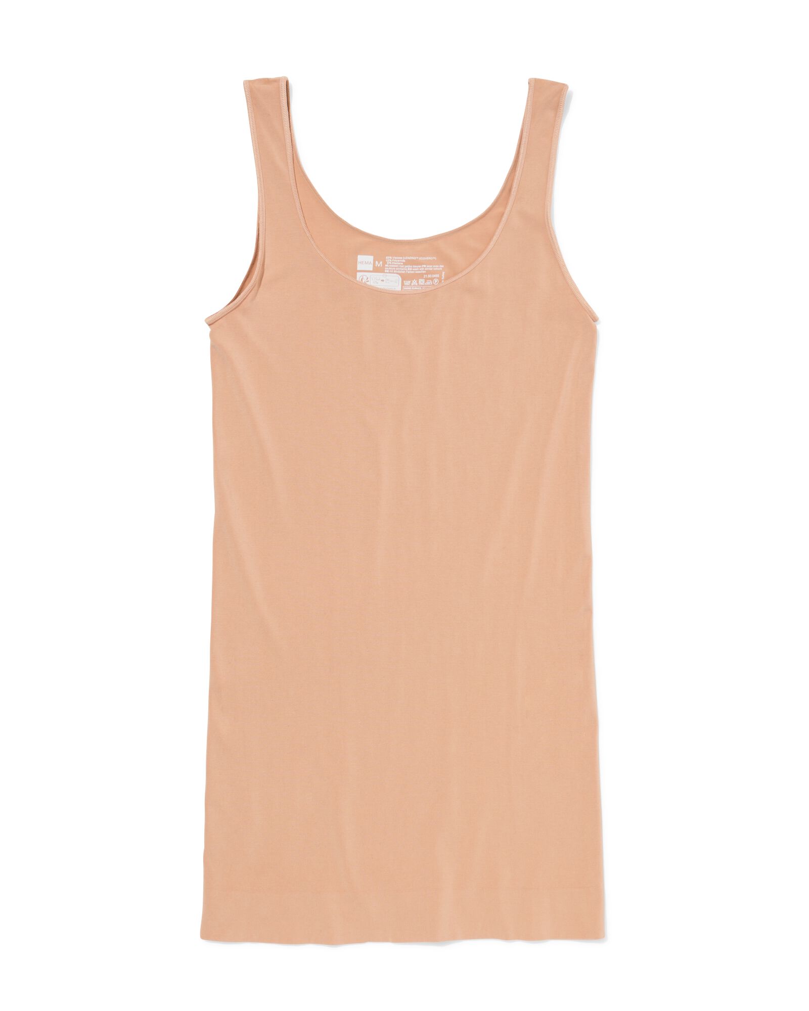 zwangerschapshemd naadloos beige beige - 21500453BEIGE - HEMA