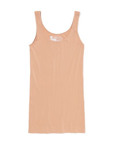 zwangerschapshemd naadloos beige beige - 21500453BEIGE - HEMA