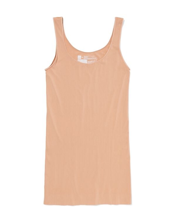 zwangerschapshemd naadloos beige beige - 21500453BEIGE - HEMA