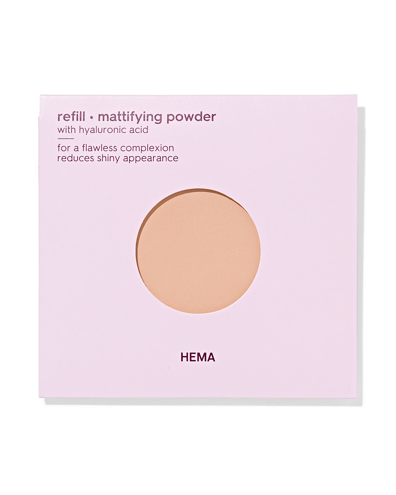 navulling mattifying powder 22 cream rose - 11290415 - HEMA