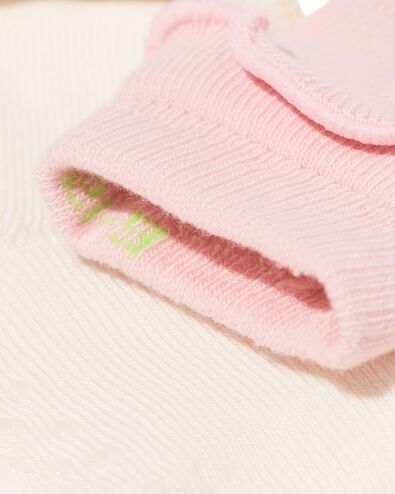 chaussettes b&eacute;b&eacute; tissu &eacute;ponge volants - 2 paires beige beige - 4700770BEIGE - HEMA