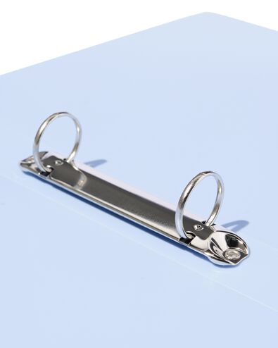 Ringbuch, 2-Ring-Mechanik, DIN A4, flexibel, hellblau - 14850114 - HEMA