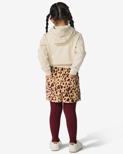 Kinderrock, Kord mit Tierprint sandfarben - 30827438SAND - HEMA
