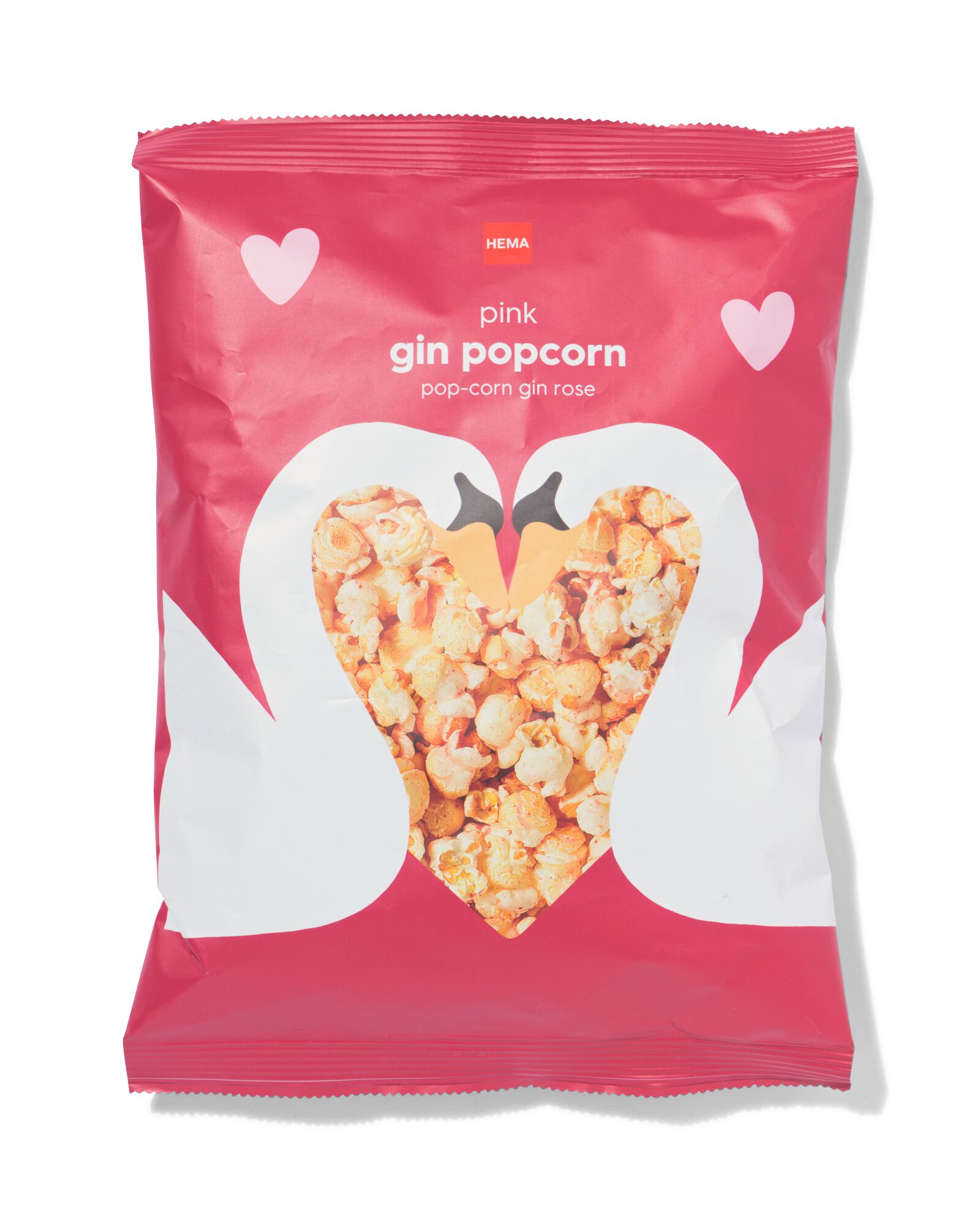 popcorn gin-framboos 60gr - 24152502 - HEMA
