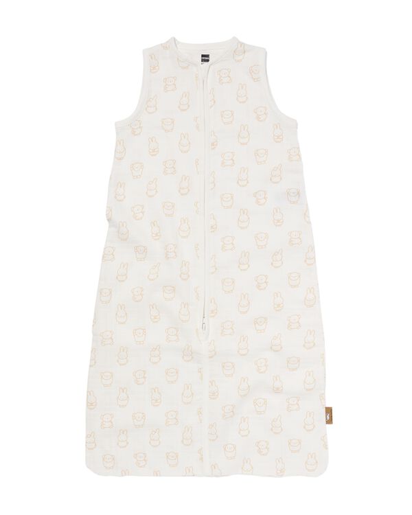 gigoteuse b&eacute;b&eacute; Miffy sans manches mousseline 0,5 tog blanc cass&eacute; blanc cass&eacute; - 33302160OFFWHITE - HEMA