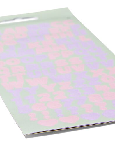 Stickerb&ouml;gen Alphabet &ndash; 3 St&uuml;ck - 14103712 - HEMA