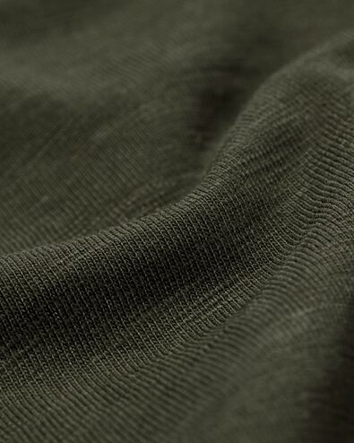 herenpolo Jack slub donkergroen donkergroen - 2179110DARKGREEN - HEMA