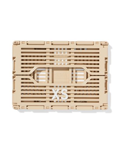 klapkrat letterbord recycled XS beige beige XS  13 x 18 x 8 - 39800025 - HEMA