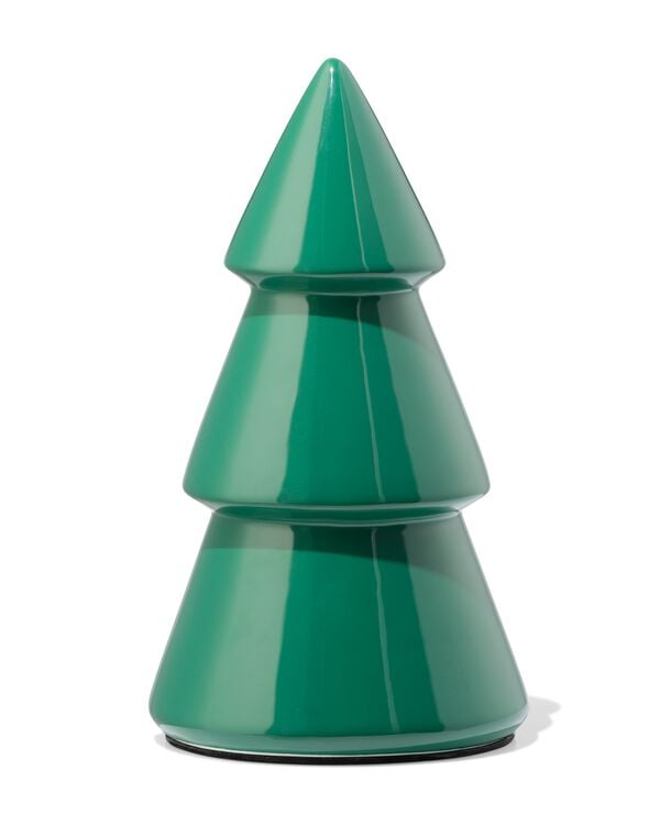 sapin de Noël 22,5 cm en céramique verte - 25100347 - HEMA
