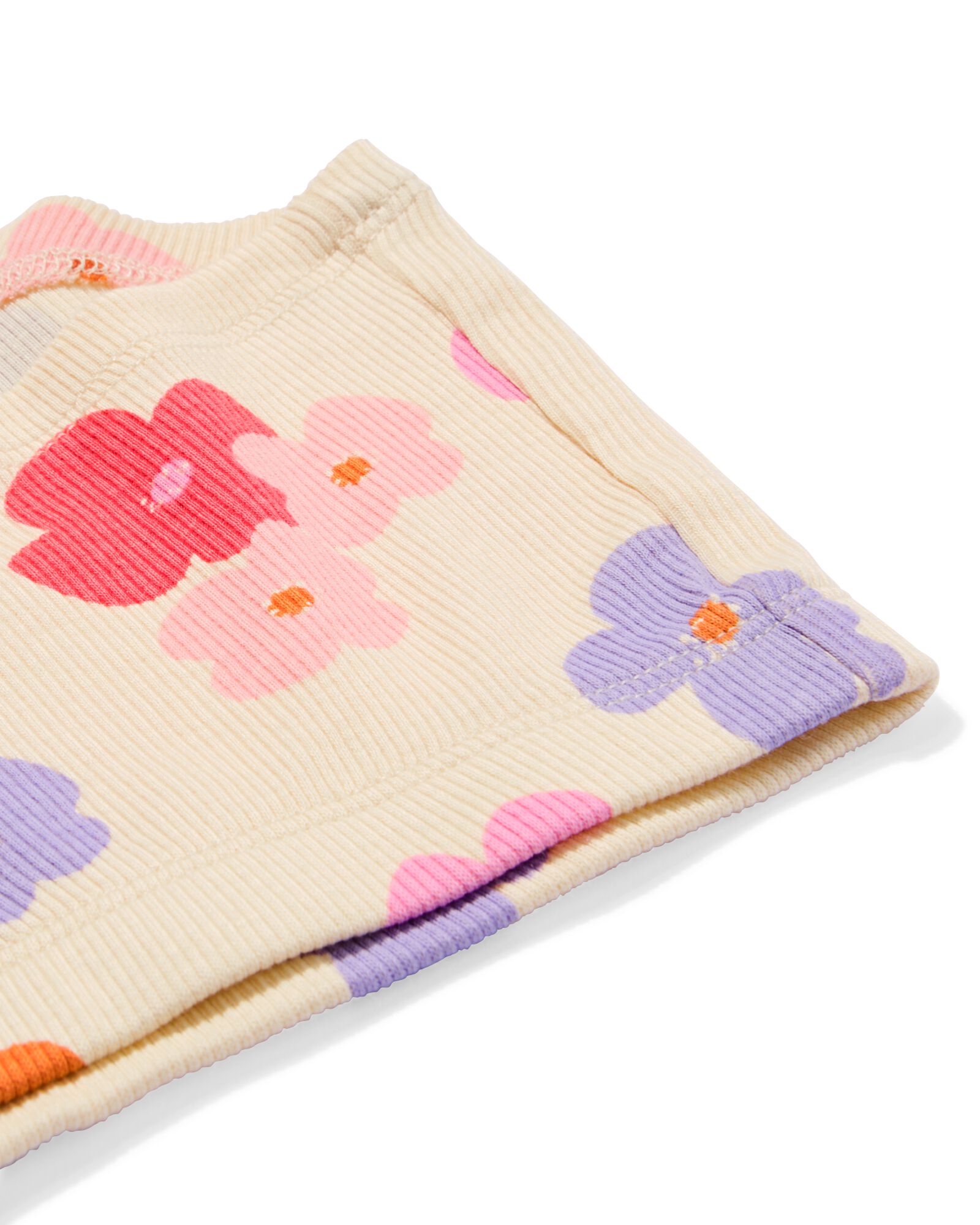 Kinder-Boxershorts, gerippt, gebl&uuml;mt &ndash; 3 St&uuml;ck hellrosa hellrosa - 19300940LIGHTPINK - HEMA