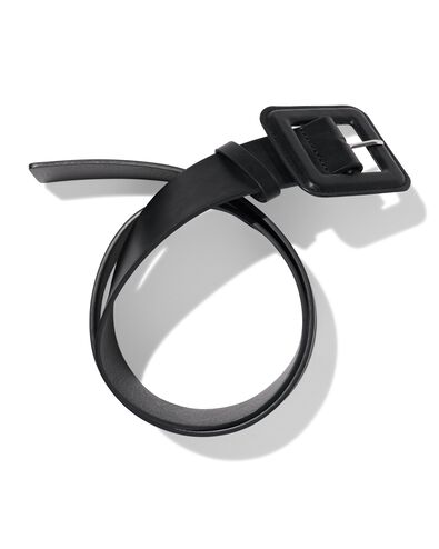 damesriem breed  zwart zwart - 16350215BLACK - HEMA