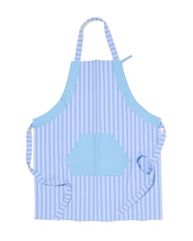 Sch&uuml;rze Baumwolle grau-blau - 5460003 - HEMA