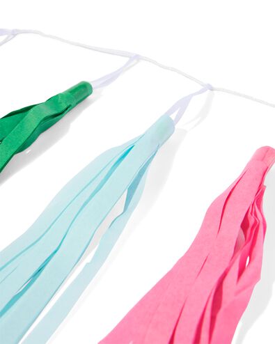 guirlande avec franges multicolores 3 m - 14250140 - HEMA