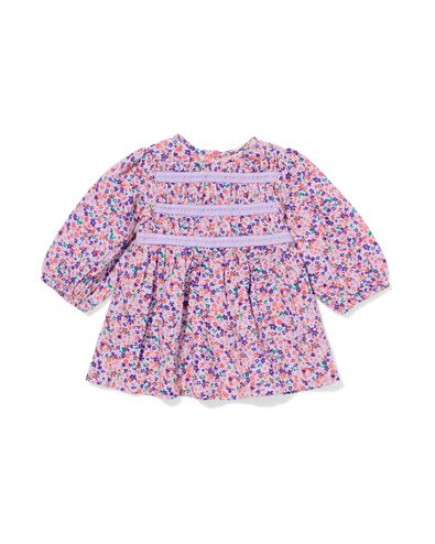 robe b&eacute;b&eacute; mousseline fleurs violet violet - 33028270PURPLE - HEMA