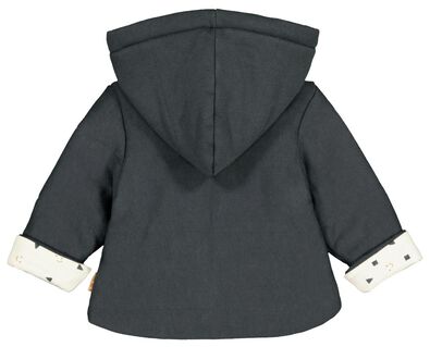 manteau nouveau-né rembourré gris - 1000026340 - HEMA
