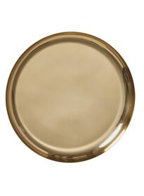 kaarsonderzetter - Ø 25 cm - goud - 13382061 - HEMA