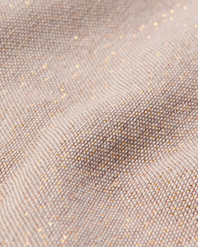 nappe coton Chambray beige/or 140x240 - 5300299 - HEMA