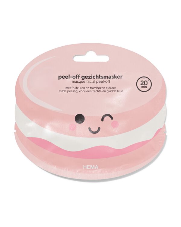 masque peel-off visage macaron - 17860181 - HEMA