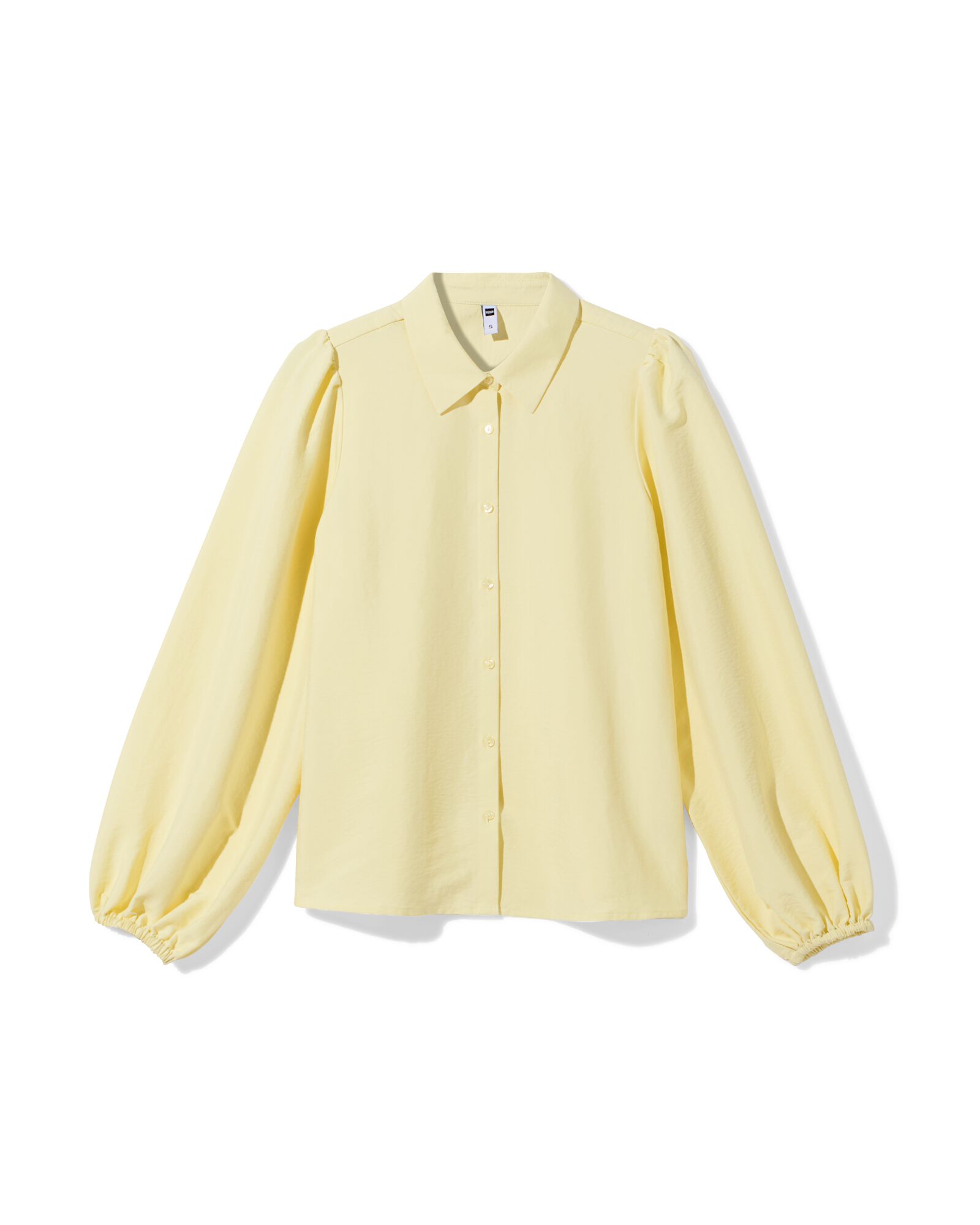 damesblouse Day geel geel - 36207460YELLOW - HEMA
