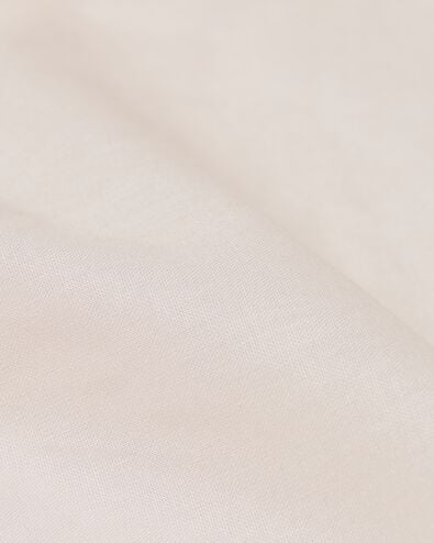 drap-housse 90x200cm coton doux beige - 5160002 - HEMA