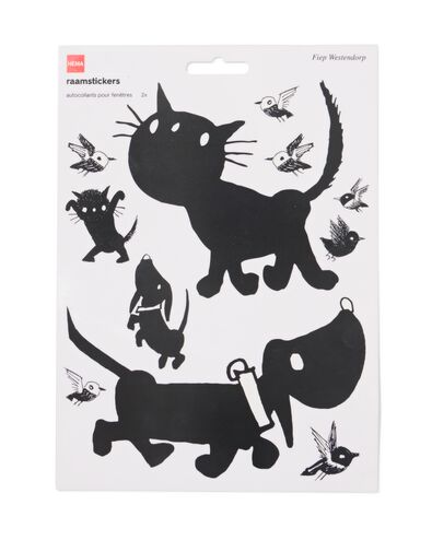 autocollants fen&ecirc;tre Takkie et Siepie - 15900474 - HEMA