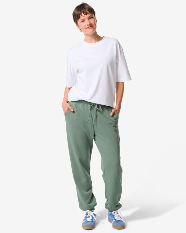 Damen-Sweathose mittelgrün mittelgrün - 23401380MIDGREEN - HEMA