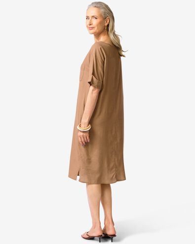 Damenkleid Tony Relaxed Fit braun braun - 36211550BROWN - HEMA
