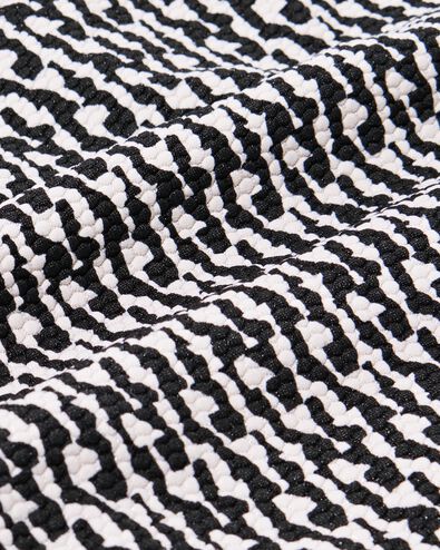 damesbikinibroekje zwart/wit - 22351750BLACKWHITE - HEMA
