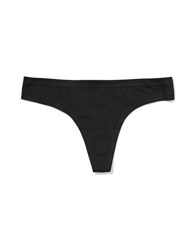 string sans coutures noir - 1000001841 - HEMA