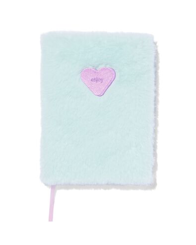 carnet A5 avec couverture en peluche  - 14511126 - HEMA