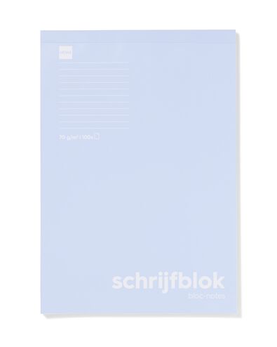 bloc-notes lign&eacute; A4 - 14120016 - HEMA