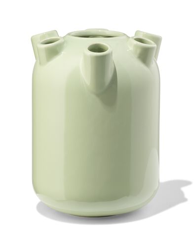 tulpenvaas ⌀15x21cm keramiek groot groen - 13326031 - HEMA