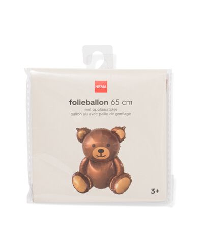 Folienballon B&auml;r, 65 cm - 14250360 - HEMA