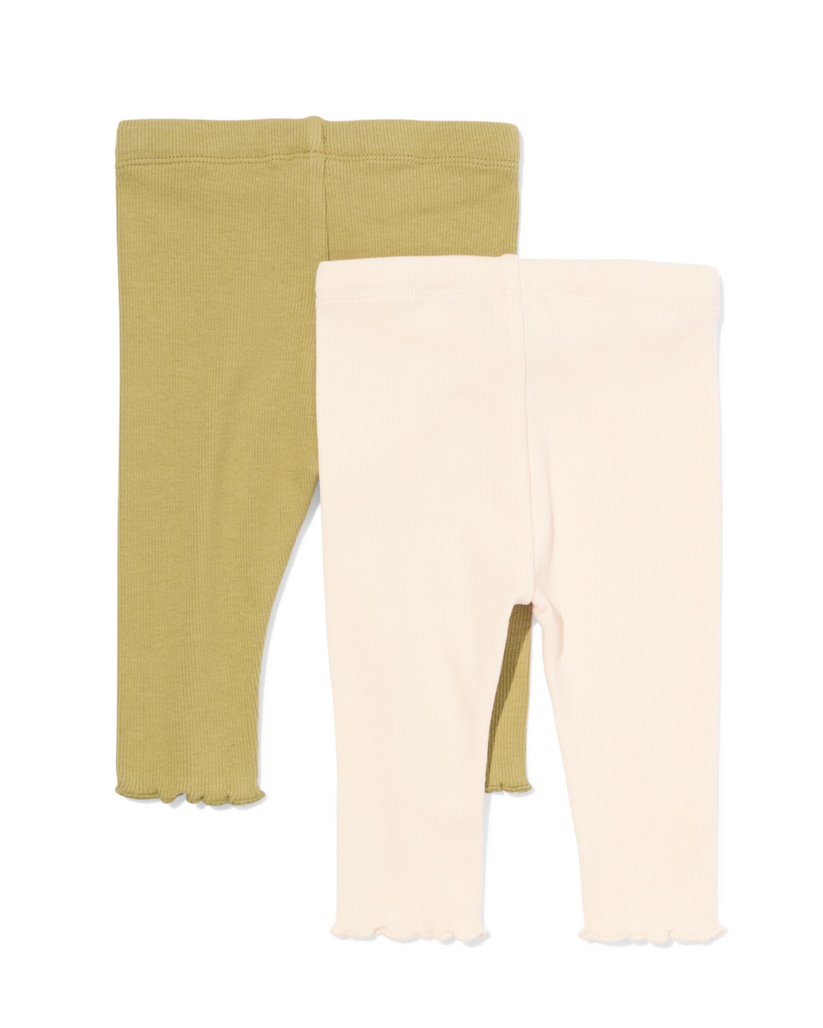 leggings c&ocirc;tel&eacute;s b&eacute;b&eacute; - lot de 2 violet violet - 33074670PURPLE - HEMA