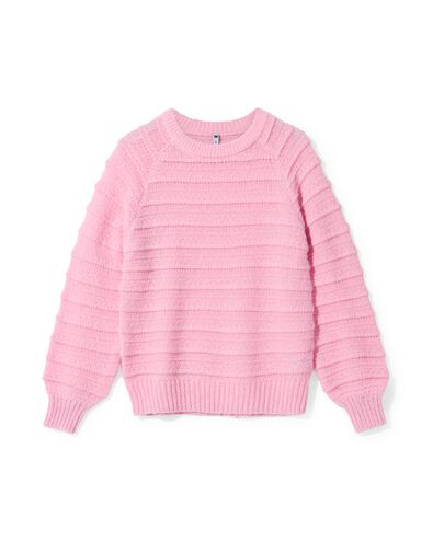 Damenpullover Hella, gerippt lila lila - 36204450LILAC - HEMA