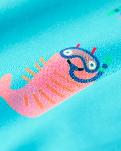 maillot de bain b&eacute;b&eacute; crevettes bleu vif bleu vif - 33200705BRIGHTBLUE - HEMA