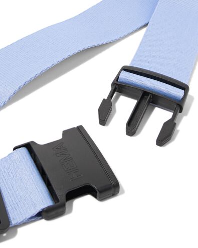 sangle &agrave; bagages 180x5cm bleue fermeture par clic - 18670042 - HEMA