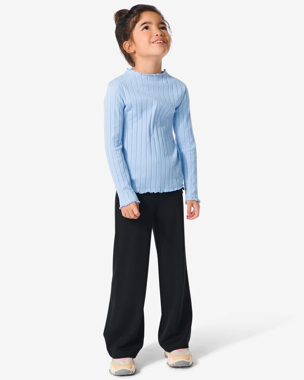 pantalon enfant avec boutons noir noir - 30823905BLACK - HEMA