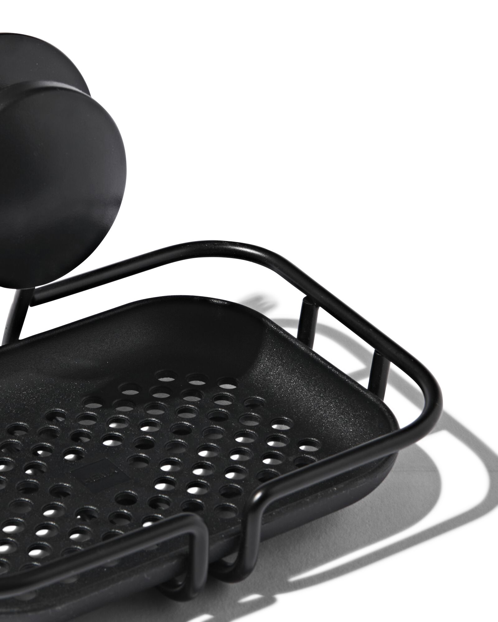 zeepbakje met zuignap zwart - 80300156 - HEMA