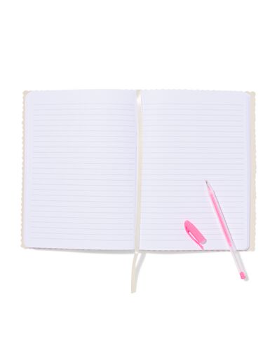notitieboek A5 gelinieerd PU  - 14100212 - HEMA