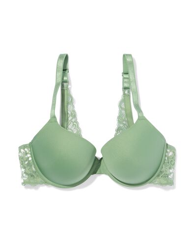 push-up bh met beugel groen - 21805670GREEN - HEMA