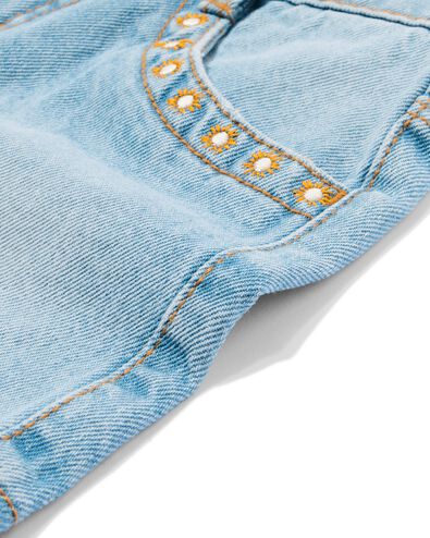 short enfant brod&eacute; bleu bleu - 30844114BLUE - HEMA