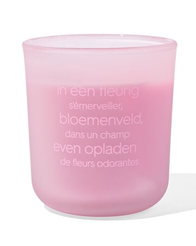 bougie parfum&eacute;e parmi les fleurs - 11380040 - HEMA