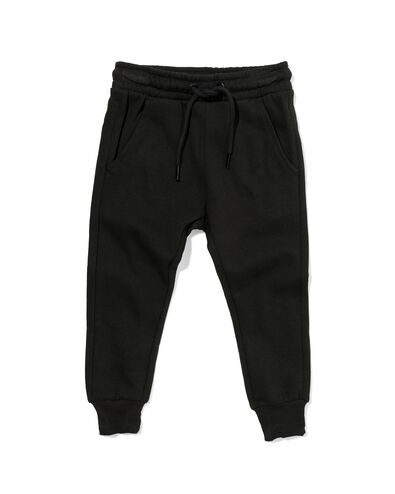 pantalon sweat enfant noir 134/140 - 30747084 - HEMA