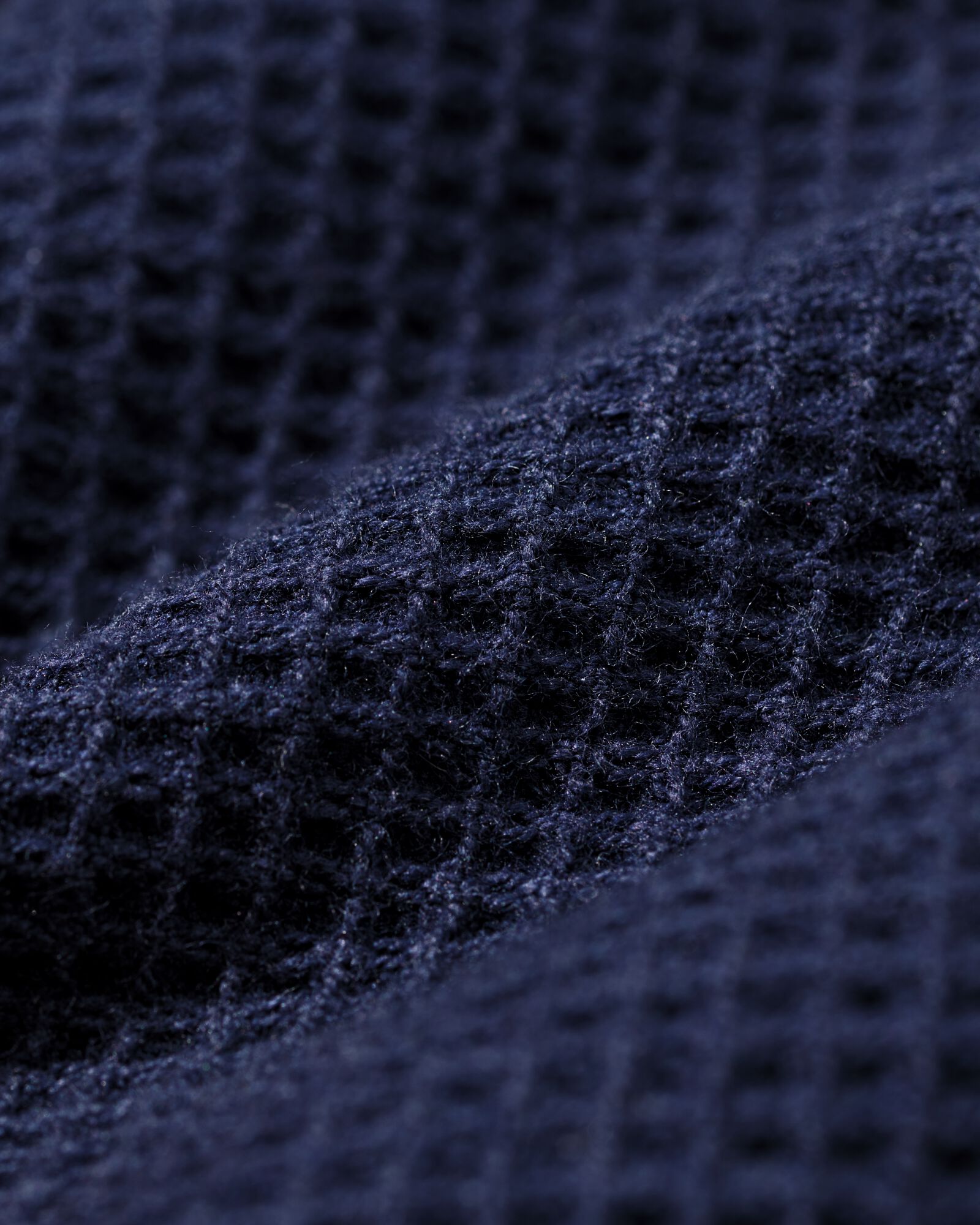 chemise homme Stef gaufre bleu moyen bleu moyen - 2101860MIDBLUE - HEMA