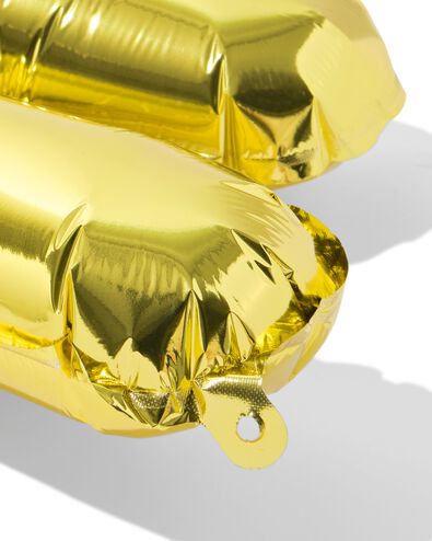 Folienballon Buchstabe K, 30 cm, Gold - 14260041 - HEMA