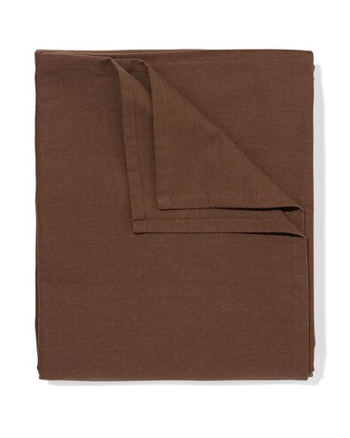 nappe XL 320x145cm coton marron fonc&eacute; - 5300164 - HEMA