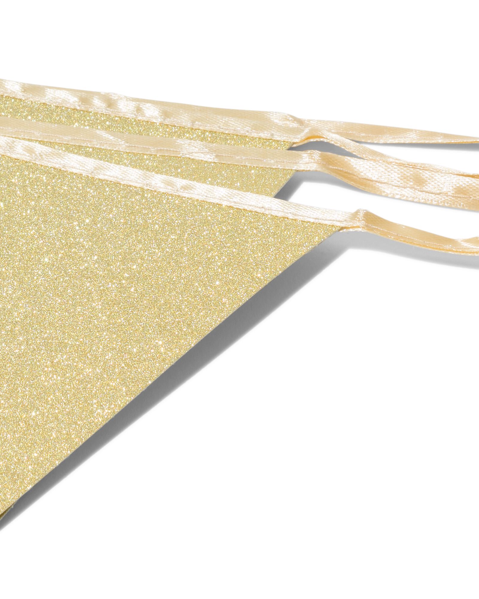 guirlande de fanions carton dor&eacute; 4m - 14280215 - HEMA